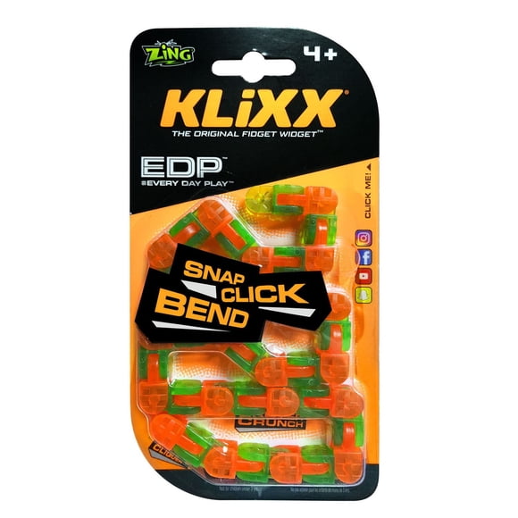Gadget à gigoter de couleur verte Klixx de Zing