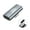 Grey-side bend, variant on 90 Degree USB C to USB C Adapter 40Gbps USB C Female to USB Male Adapter Data Sync 100W Fast Charging Adapter for PC