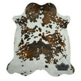 thumbnail image 2 of 100% Genuine Leather Cowhide Rug in Original Tricolor | Large 6' x 7'|  Best Price Guaranteed., 2 of 6
