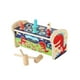 thumbnail image 5 of Juguete de martilleo, banco de madera para martillar, juguete de desarrollo para actividades preescolares, juguete de madera Montessori para exteriore, 5 of 9