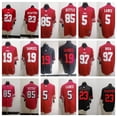thumbnail image 2 of NFL49ers mccaffrey hufanga kittle bosa samuel purdy football jersey, 2 of 5
