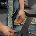 thumbnail image 2 of Ambesonne Eastern Office Chair Cover Stretchable High Back, Bohemian Moroccan Motifs, Multicolor, 2 of 6