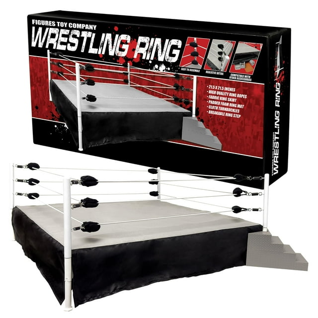 Wrestling Ring Figures Toy Company para figuras de acción