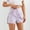 Purple, variant on Women's Pencil Skirt Solid High Waist Hiking Summer Athletic Golf Skorts Inner Shorts Casual Yoga Tennis Clothes