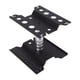 thumbnail image 4 of Báscula de precisión, rotación de 360°, mesa de taller modelo, soporte de reparación de automóviles RC de aluminio negro, 4 of 8