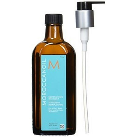 Moroccanoil Oil Treatment Hair Oil with Pump, 6.8 (Best Straightening Treatment For Frizzy Hair)