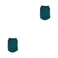 thumbnail image 4 of Greeniant Ropa para cachorros, camisetas de algodón para perros, traje de regalo dulce, chaleco para perros, ropa de varios tamaños, sudadera Verde oscuro L 2Conjunto, 4 of 6
