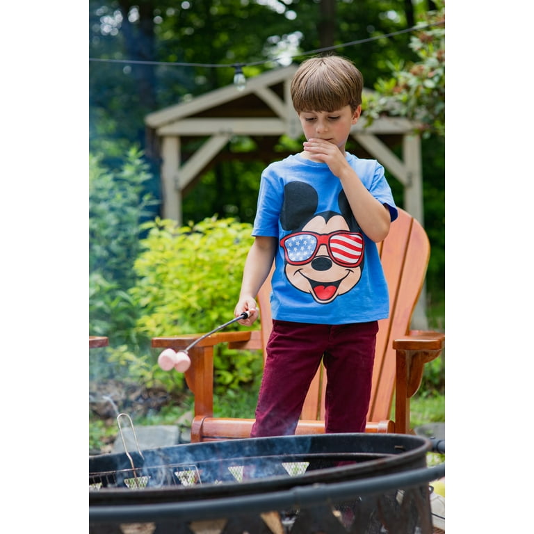 Disney Mickey Mouse July 4th Toddler Boys T-Shirt Short