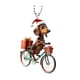 thumbnail image 5 of Colgante para árbol de Navidad,Decoración navideña para perros,escultura divertida para interiores,Adorno para árbol de Navidad,mochila para montar en bicicleta para el hogar,Colgante para, 5 of 8