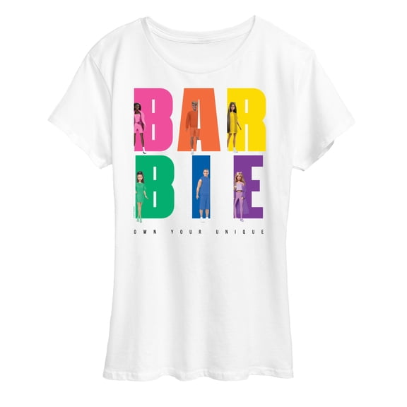 Barbie - Own Your Unique Pride - Women's Short Sleeve Graphic T-Shirt