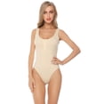 thumbnail image 5 of Purcoar Women's Open Button Bodysuit Body Shaper With Built-In Bra, 5 of 7