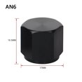 thumbnail image 1 of AN6 AN8 AN10 Female Thread Flare Plug Pipe Fittings Hex/Hex Port Adapter Plugs Plug Plug Hose Connector~4302, 1 of 1