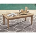 thumbnail image 2 of Signature Design by Ashley Table Basse de Patio Gris Brun, 2 of 5