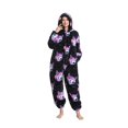 thumbnail image 1 of Onesies-Pijama Unisex de franela para mujer, ropa de casa de terciopelo grueso, con dibujos de animales, para Navidad, 2023, 1 of 4