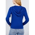 thumbnail image 5 of FashionMille Women Regular Slim Fit Lightweight Zip UP Cotton Blend Hooded Jacket, 5 of 5