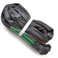 thumbnail image 1 of Runner Deer Black Spanset Round Slings for Aerial Hoop Rigging Aerial Silks Ringing Climbing 4'11" ft 1.5 Meter, 1 of 4