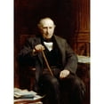 thumbnail image 2 of Arthur Stockdale Cope 11x14 Black Ornate Wood Framed Double Matted Museum Art Print Titled: The Reverend William Rogers, 2 of 5