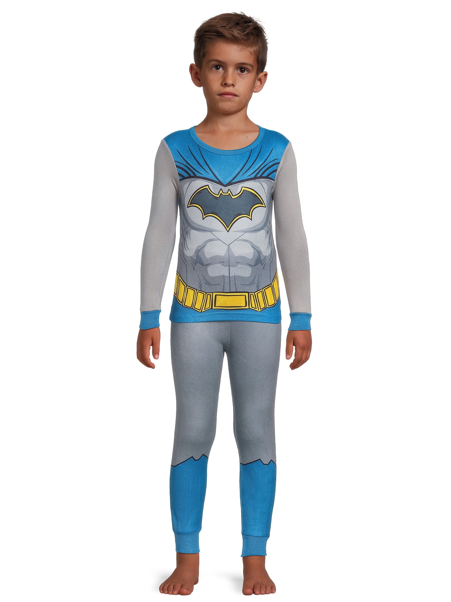 Batman Boys Cosplay Pajama Set, 2-Piece, Sizes 4-10