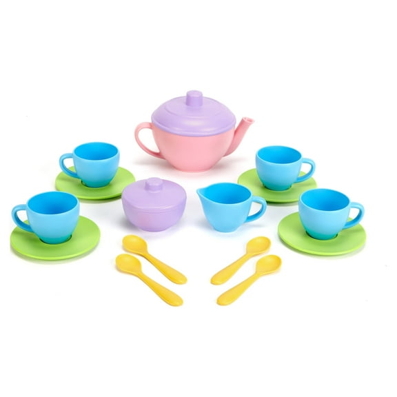 Green Toys Tea Set - Pink