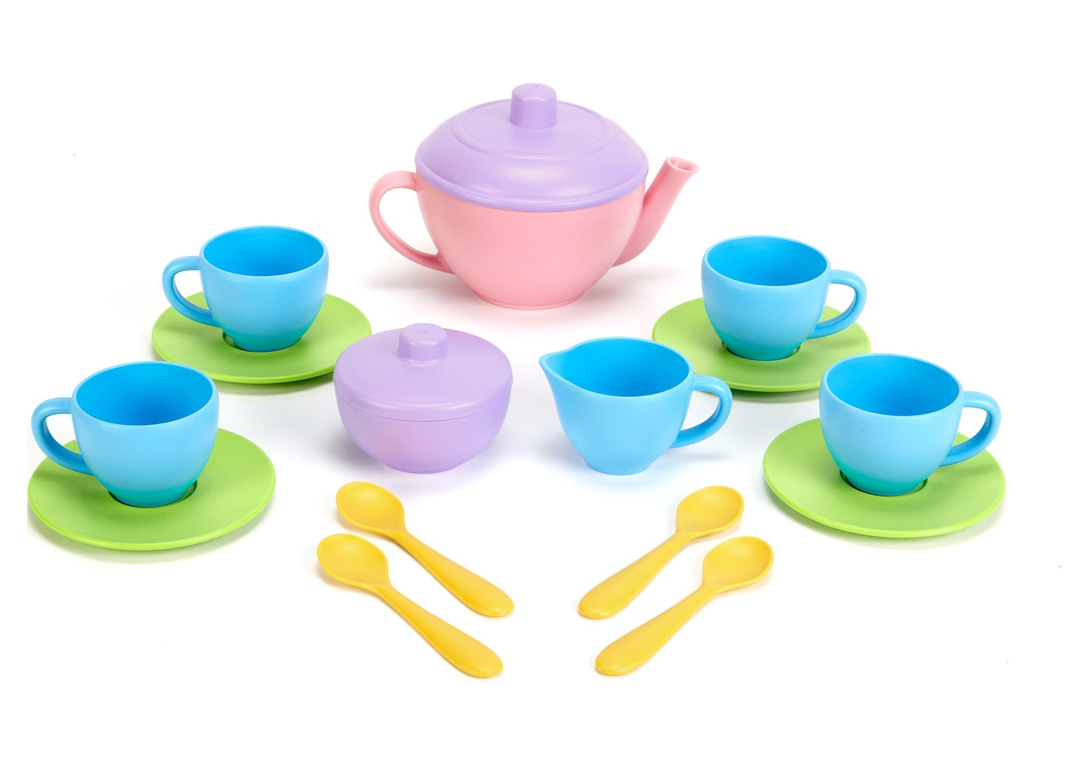 Green Toys Tea Set - Pink