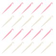 thumbnail image 1 of EeaseMX 20 piezas de cortadores desmoldantes para pasteles, herramientas de plástico para hornear, raspadores para pasteles, 1 of 7
