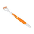 thumbnail image 2 of Tongue Scraper, Tongue Brush Oral Health  For Adults Orange, 2 of 8