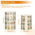 thumbnail image 6 of Yayeee Flameless Candles with Remote Flickering Battery Operated Multi Color Changing, Beige Wildflowers, 6 of 7