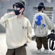 thumbnail image 3 of Sudaderas casuales con dibujos animados para niños y niñas, primavera y otoño de 2023, nueva moda infantil, jersey de cuello redondo, versátil, 3 of 4