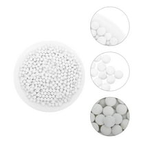 Mobutofu 2Pcs Large Succulent Pots White Ceramsite for Locking and Air