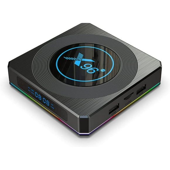 X96 X4 Amlogic S905X4 Smart TV Box Android 11 4G RAM 32G ROM Streaming Media Player Dual WiFi BT4.1 4K YouTube Media Player Set top Box with 1000Mbps Gigabit Ethernet Port