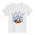 thumbnail image 4 of Tanghaowl Easter Shirts for Boys Girls Easter Children's Cute Rabbit Easter Egg Casual T Shirt Toddler Shirts Girls 2t, 4 of 4