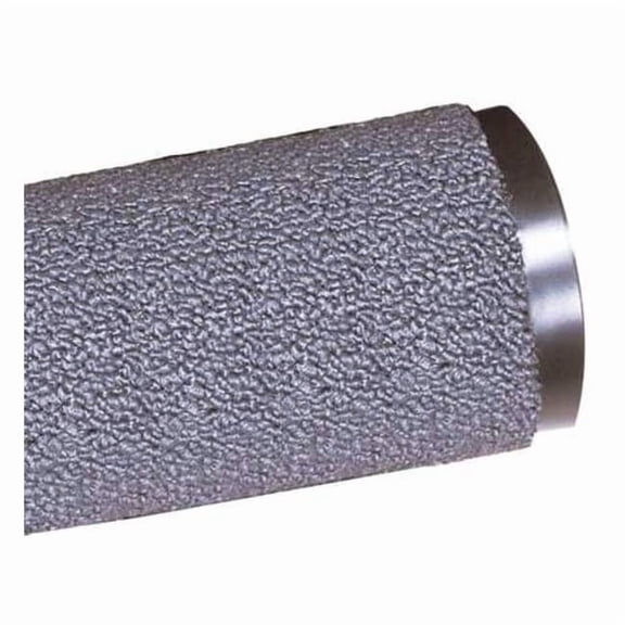 Entrance Mat, Polypropylene, 3/8 in Thick, Gray, 3 ft W x 4 ft L