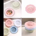 thumbnail image 6 of Kitchen Bath Strainer Flower Design for Debris Filtration and Hair Prevention in Kitchen and Bathroom Material Floral Pattern Drain, 10.6cm, Pink, 6 of 9