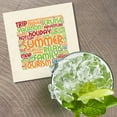 thumbnail image 2 of Summer Holiday 4'' X 4'' Square Wooden Coaster, 2 of 3