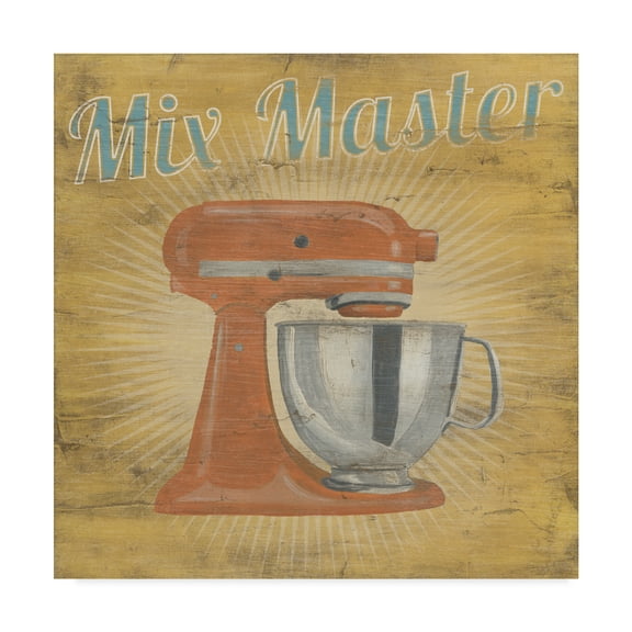 Trademark Fine Art 'Hip Kitchen III' Canvas Art by June Erica Vess