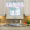 thumbnail image 2 of Coolnut Leopard Print Windows Valance Curtains, 54x18in Double Layer Short Blackout Window Topper Treatment for Bathroom,Kitchen,Living Room,Cafe Decor,1 Panel, 2 of 6