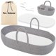 thumbnail image 1 of Cesta cambiadora de pañales Pro Goleem Baby con almohadilla de espuma y carrito, 1 of 7