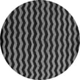 thumbnail image 1 of Ahgly Company Indoor Round Abstract Gray Modern Area Rugs, 7' Round, 1 of 4