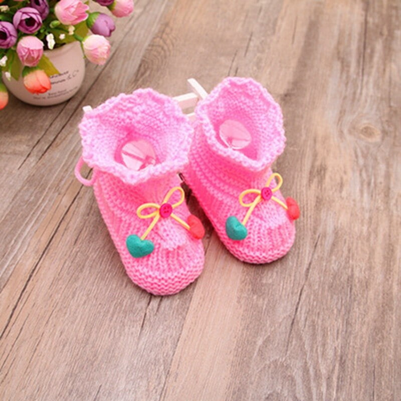 Générique Chausson Chaussette Pour Bebe Pré-Marcheurs Caoutchouc Antidérapante Coton Chausson Chaud Avec Semelle Chausson Bebe Unisexes Chaussures