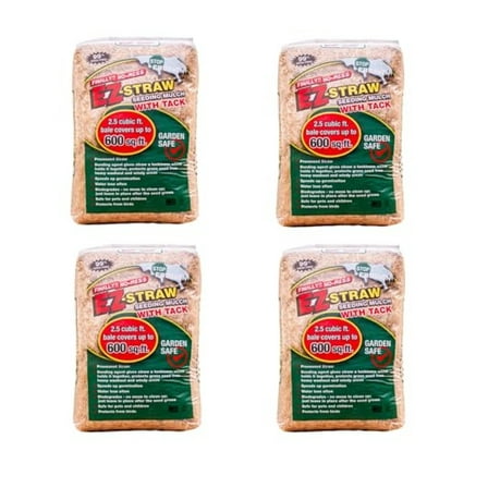 Seeding Mulch with Tack, 2.5 Cubic Feet (4 Pack)