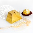 thumbnail image 5 of 50 Uds. Caja de dulces Eid Mubarak decoración de Ramadán encaje hueco recuerdo de fiesta de boda Cajas de regalo de chocolate con cintas festival musulmán islámico suministros para, 5 of 5