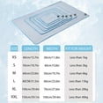 thumbnail image 2 of HLONK Large Size Pet Dog Cat Cooling  for Small Medium Large Dogs Breathable Machine Washable Cooling Pad for Inoor Outdoor Use, 2 of 7