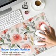 thumbnail image 4 of Long Mouse Pads for Desk,Pioneer Flower Floral Print Pattern Desk Mats on Top Of Desks, Desk Mouse Pad Extra Large with 3mm Non-Slip Base and Stitched Edge for Gaming,Office,Work,Home 31.5"x11.8", 4 of 6