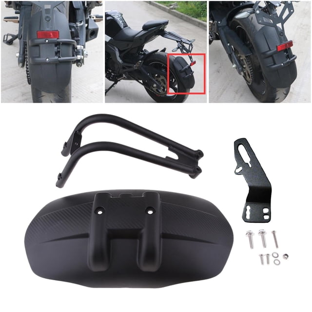 Cubierta Protectora Universal para Guardabarros de Rueda Trasera con Reemplazo de Soporte para Motocicleta Y Vehículo Yotijar Guardabarros trasero de motocicleta
