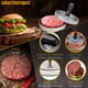 thumbnail image 2 of Máquina para hacer hamburguesas de acero inoxidable de grado alimenticio Apuakthei, prensa para pasteles de carne con mango de ABS, máquina para hacer hamburguesas antiadherente, 12 cm, 2 of 8