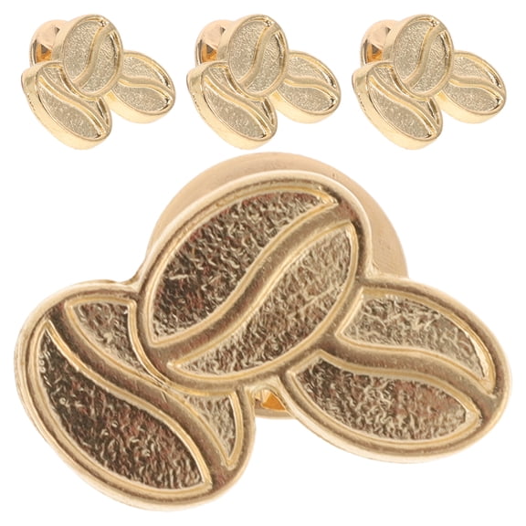 FRCOLOR  4 Pcs Pin Coffee Shop Work Brooch Bean Badge Travel