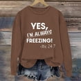 thumbnail image 4 of Women's Plus Size Loose Graphic Sweatshirts with Crewneck Long Sleeve and Printed Fashion Top, 4 of 6
