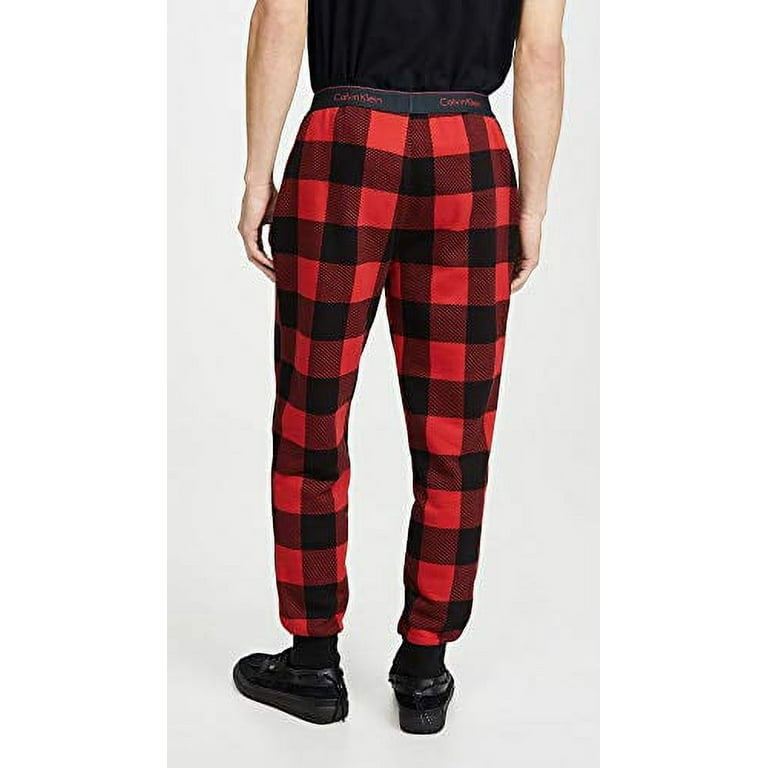 Calvin klein buffalo plaid joggers sale
