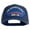 Navy, variant on USS Pennsylvania BB 38 Blue Patched Solid Cotton Twill 5 panel Mesh Back Cap - Navy OSFM