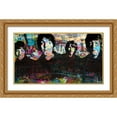 thumbnail image 2 of Stephen Chambers 14x10 Gold Ornate Wood Framed With Double Matting Wall Art Titled - Urban Beatles, 2 of 6